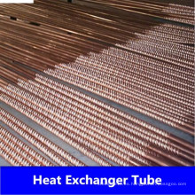 Tubo corrugado de níquel de cobre sin costuras (CuNi90 / 10 CuNi70 / 30)